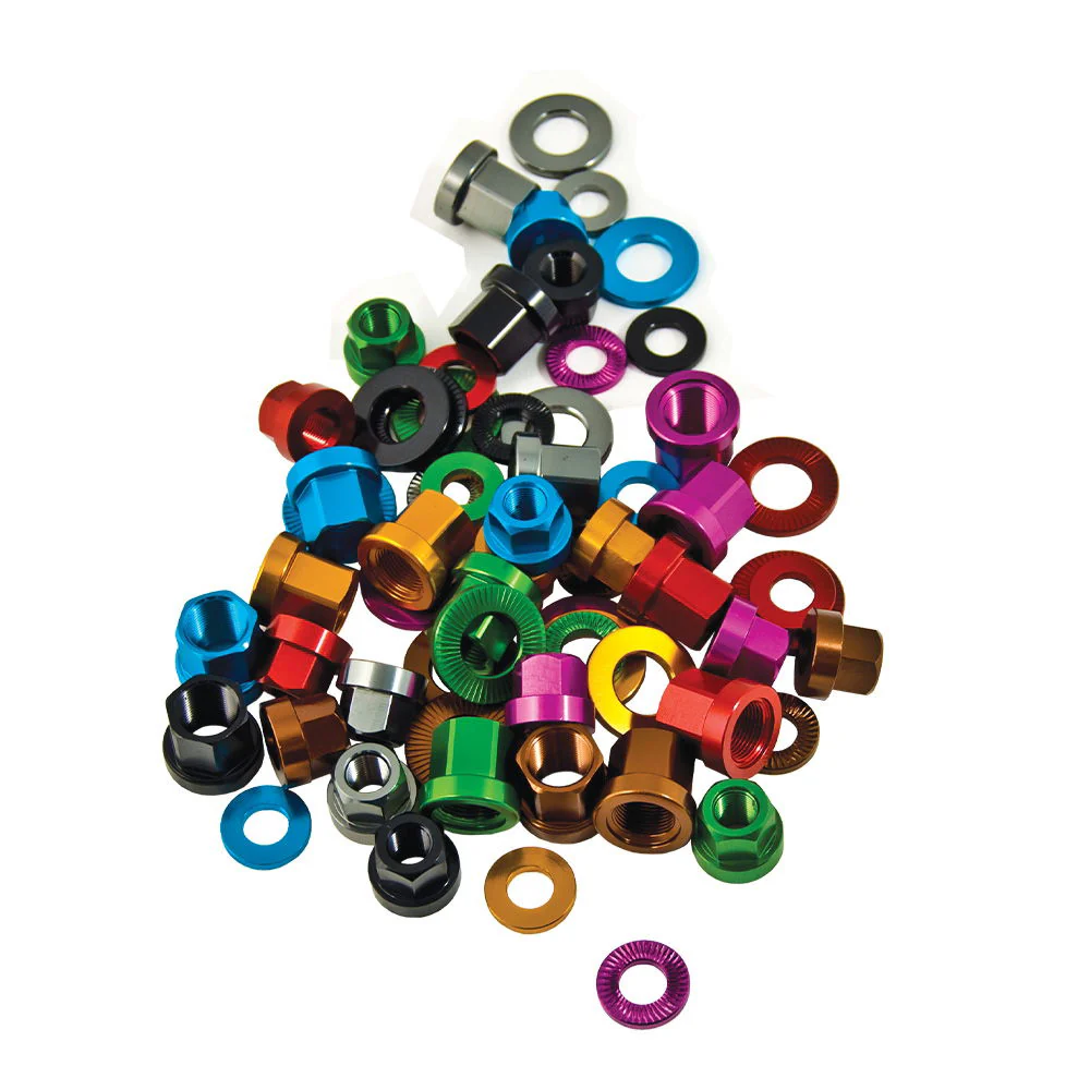 DMR - Nutz Set for 1 Wheel - 3/8 - 10mm
